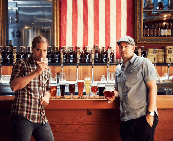 James Watt and Martin Dickie in Brew Dogs on Esquire Network